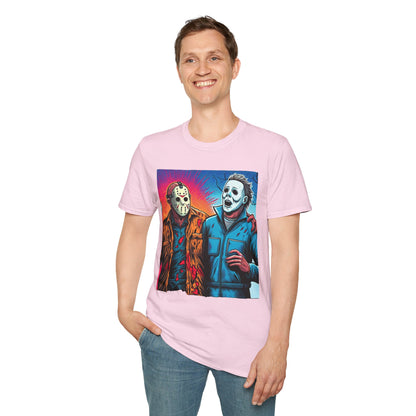 Jason Voorhees & Michael Myers Shirt | Funny Vintage Halloween Tee