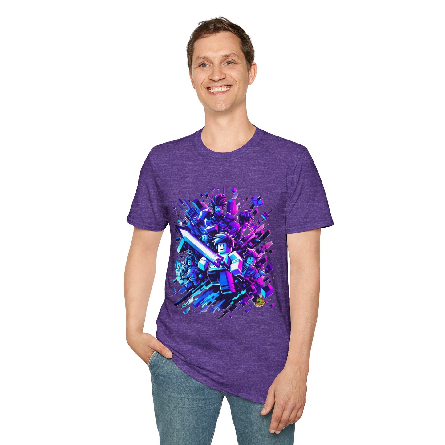 exclusive - Roblox T-Shirt - Builder's Adventure - custom-made. perfect gift idea. Order yours now and stand out with this exclusive piece!