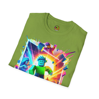 Roblox Avatar T-Shirt for Kids | Unique Roblox Graphic Tee | Roblox Gaming Merch | Cool Gift for Roblox Fans