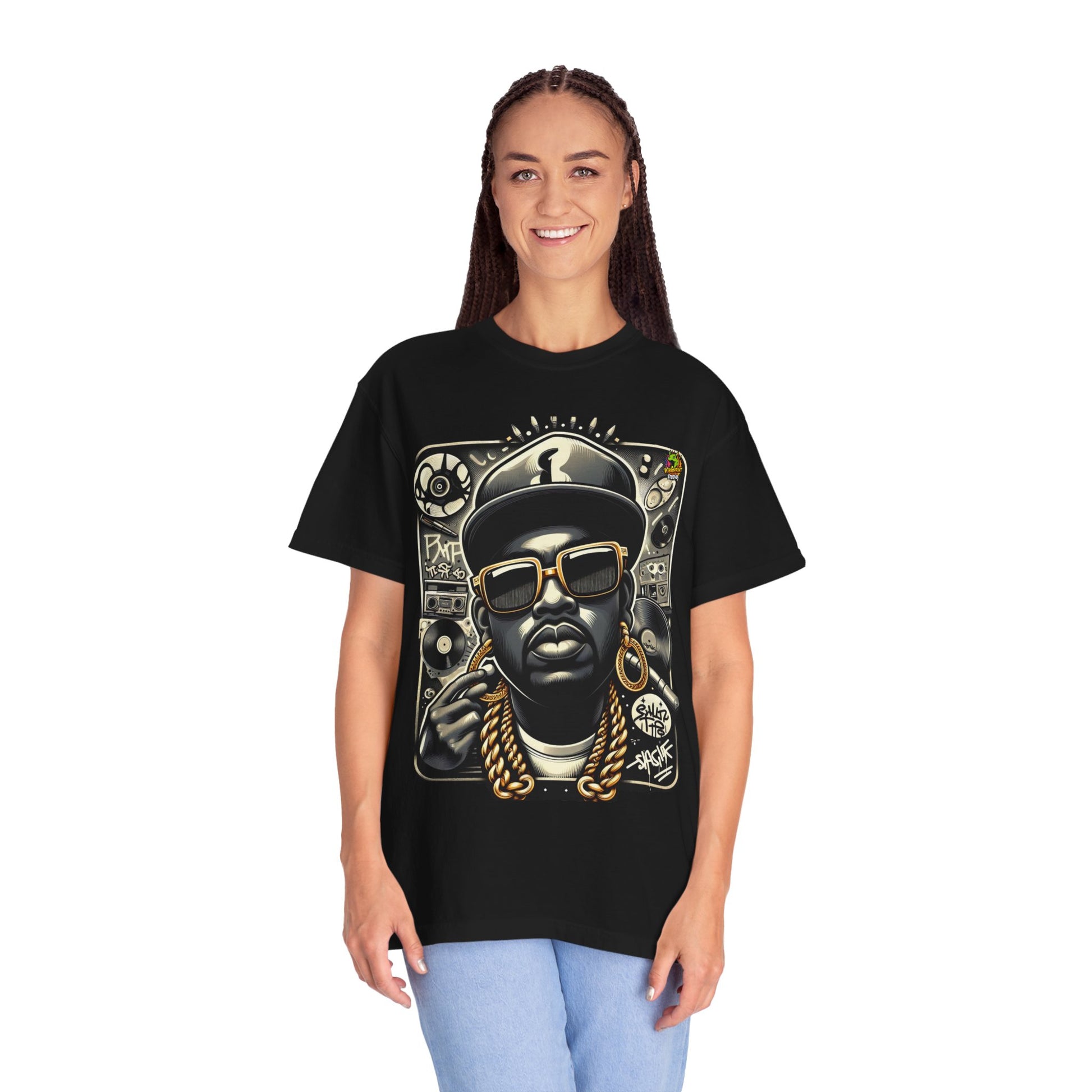 Design - Rapper Merch Hip-Hop Icon Caricature | Bold Urban Streetwear Design - premium material. limited stock. Order yours now and stand out with this exclusive piece!