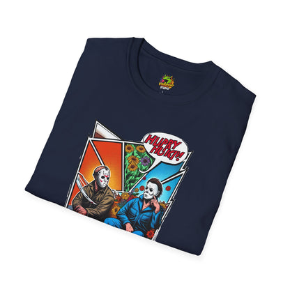 Funny - Michael Myers Shirt | Jason & Michael Picnic T-Shirt | Funny Horror Tee - custom-made. limited stock. Order yours now and stand out with this exclusive piece!