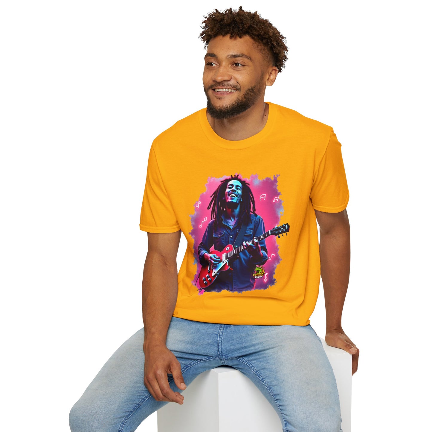 Spirit - Bob Marley T-Shirt - Spirit of Jamaica - custom-made. limited stock. Order yours now and stand out with this exclusive piece!