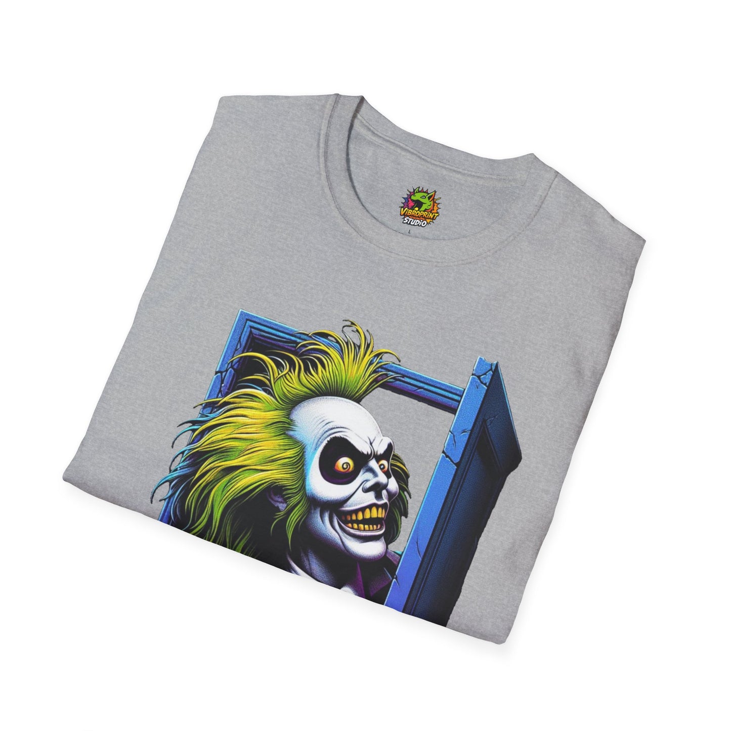 Tee - Beetlejuice Shirt | Halloween Classic Movie Tee | Beetlejuice Inspired Graphic T-Shirt | Spooky Gift Idea - premium material. limited stock. Order yours now and stand out with this exclusive piece!