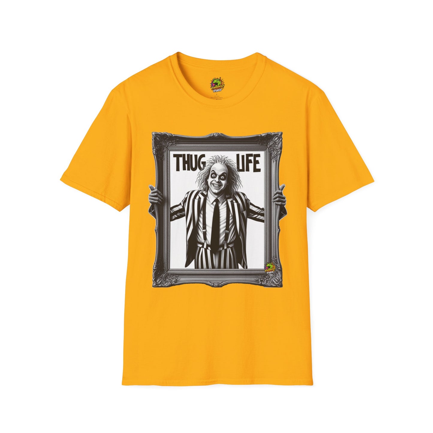 Funny - Beetlejuice Shirt | Funny Thug Life Halloween Tee | Beetlejuice Graphic T-Shirt for Halloween - custom-made. limited stock. Order yours now and stand out with this exclusive piece!