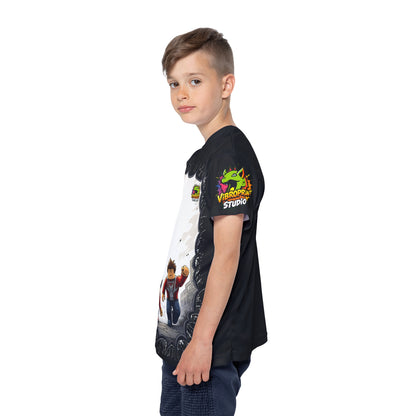 Front View - Fun Roblox T-Shirt for Kids