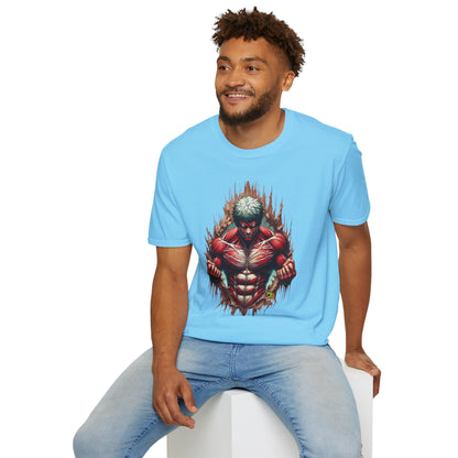 UFC T Shirt | Unleash Fierce Confidence | UFC Tee with Baki Anime Inspiration for Gym Lovers