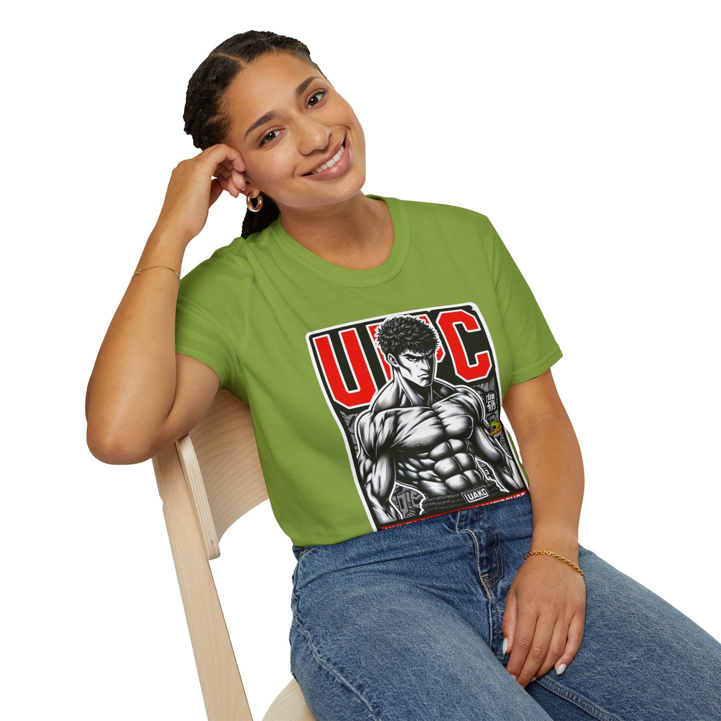 UFC T Shirt | Unleash Fierce Confidence | UFC Tee Inspired by Baki Anime T Shirt