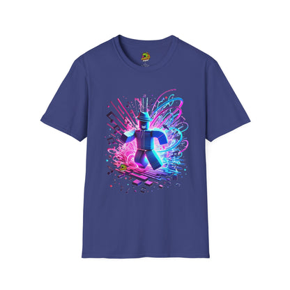 exclusive - Roblox T-Shirt - Neon Block Party - premium material. perfect gift idea. Order yours now and stand out with this exclusive piece!