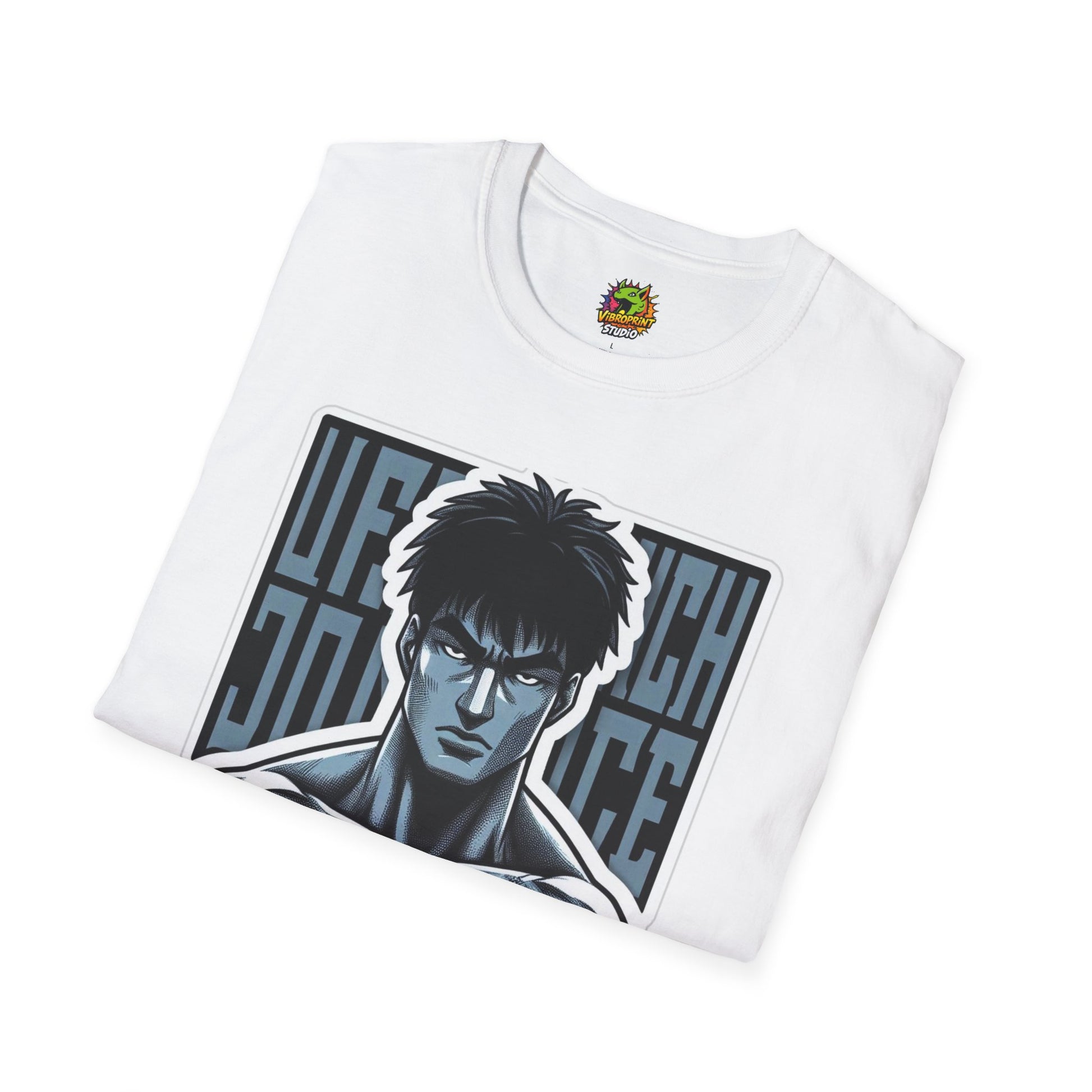 horror-themed apparel - UFC T Shirt | Unleash Fierce Confidence | UFC Tee with Baki Anime T Shirt for motivation Inspiration - trending style. premium horror movie t-shirt for spooky occasions. Order yours now and stand out with this exclusive piece!