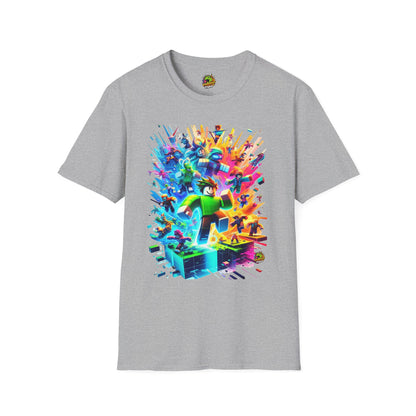 | - Cool Roblox Gamer Tee for Boys & Girls | Roblox Adventure Shirt | Roblox Graphic T-Shirt | Fun Gift for Roblox Lovers - custom-made. limited stock. Order yours now and stand out with this exclusive piece!