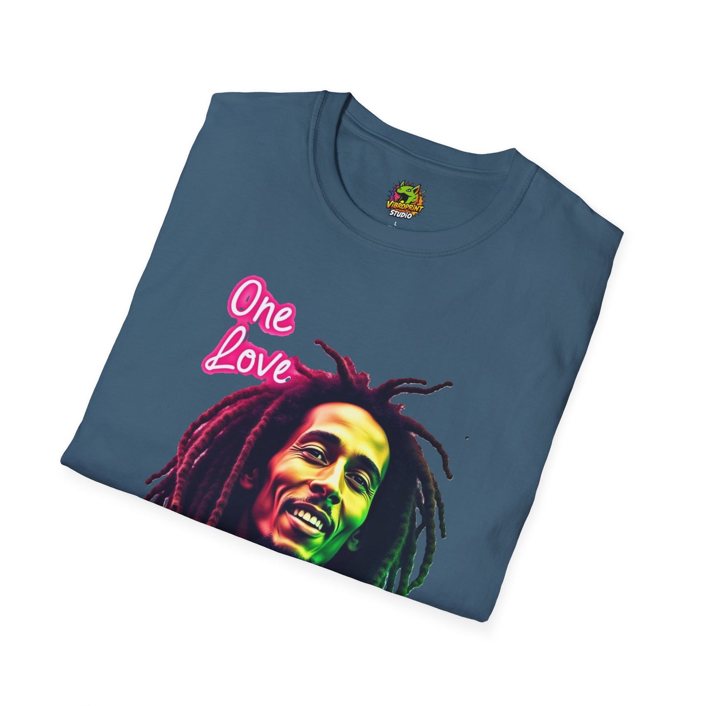 Bob Marley T-Shirt - Lion of Judah - VibroPrint Studio