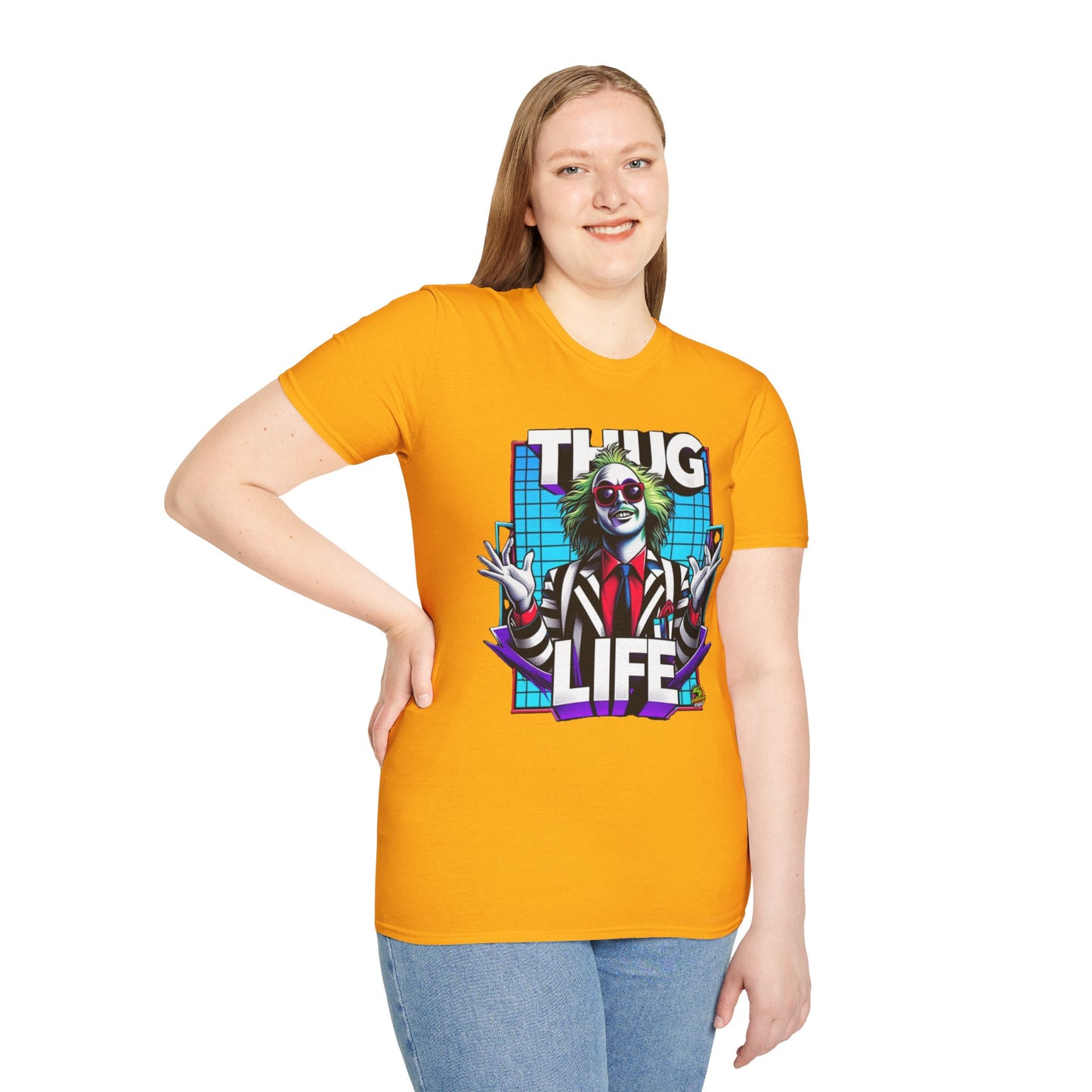 high-quality - Beetlejuice Shirt | Funny Thug Life Graphic Tee | Halloween Beetlejuice T-Shirt for Men & Women - premium material. perfect gift idea. Order yours now and stand out with this exclusive piece!