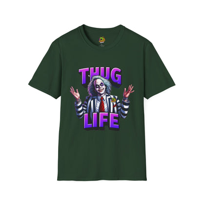 Tee - Beetlejuice Shirt | Thug Life Halloween Tee | Funny Beetlejuice Graphic T-Shirt - premium material. perfect gift idea. Order yours now and stand out with this exclusive piece!