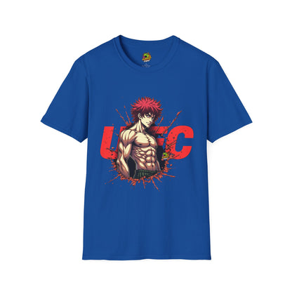 T - UFC T Shirt | Unleash Fierce Confidence | Motivational UFC Tee with Baki Anime T Shirt Influence - custom-made. limited stock. Order yours now and stand out with this exclusive piece!