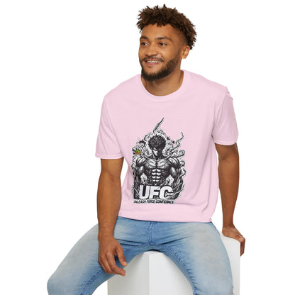 UFC T Shirt | Unleash Fierce Confidence | Motivational UFC Tee with Baki Anime Influence