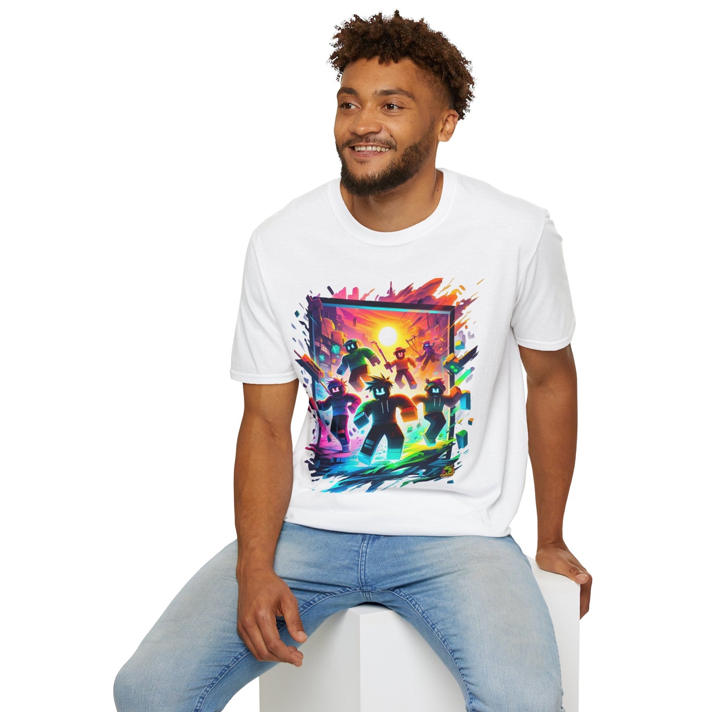 handcrafted - Roblox Adventure T-Shirt for Boys & Girls | Roblox Graphic Tee | Roblox Kids Clothing | Great Roblox Gift - Order yours now and stand out with this exclusive piece!