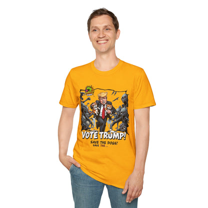 Election - They're Eating the Dogs Shirt | Trump Election Meme T-Shirt | Funny Election Graphic Tee - premium material. limited stock. Order yours now and stand out with this exclusive piece!