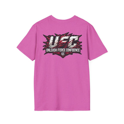 UFC T Shirt | Unleash Fierce Confidence | UFC Tee with Baki Anime Elements for Fitness Enthusiasts