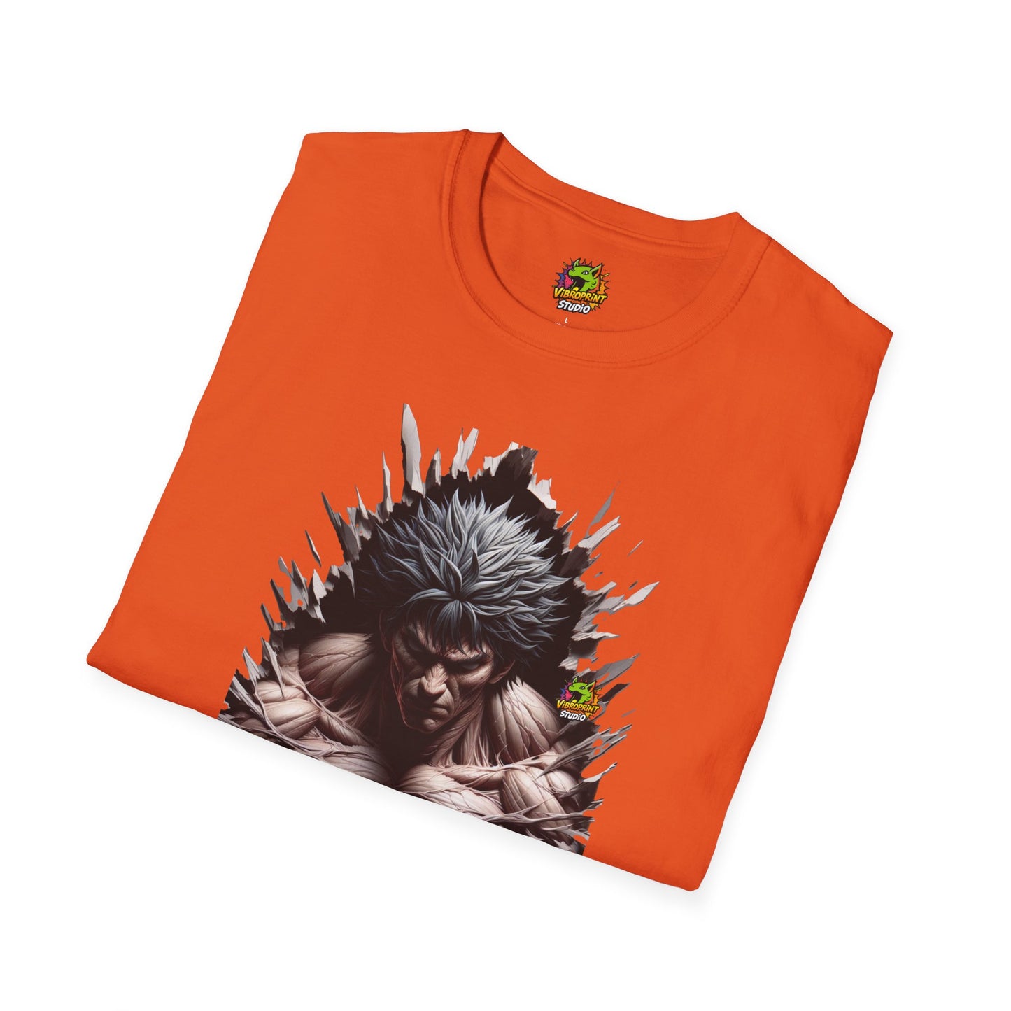 UFC T Shirt | Unleash Fierce Confidence | UFC Tee with Baki Anime Influence for Athletes