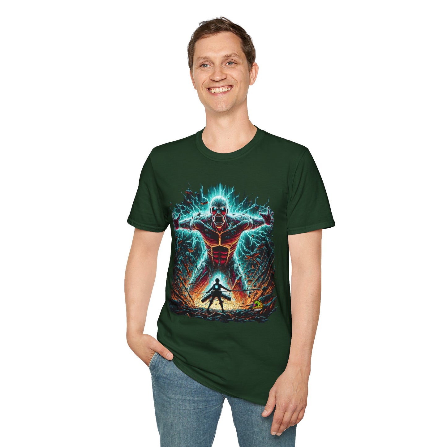 Eren Yeager Titan’s Vengeance Tee | Official Attack on Titan Shirt | - VibroPrint Studio