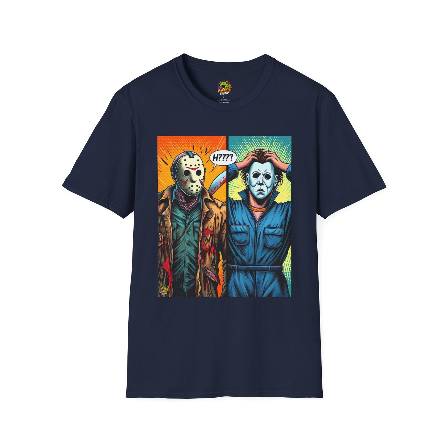 Funny - Jason Voorhees & Michael Myers Shirt | Funny Halloween Picnic Tee - premium material. limited stock. Order yours now and stand out with this exclusive piece!