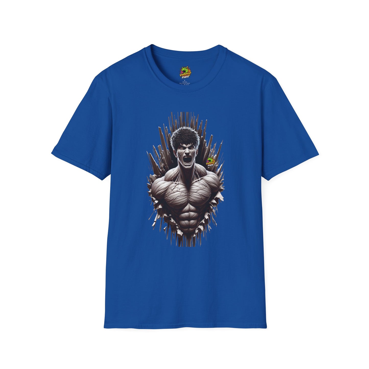 UFC T Shirt | Unleash Fierce Confidence | Motivational UFC Tee with Baki Anime Inspiration for Athletes