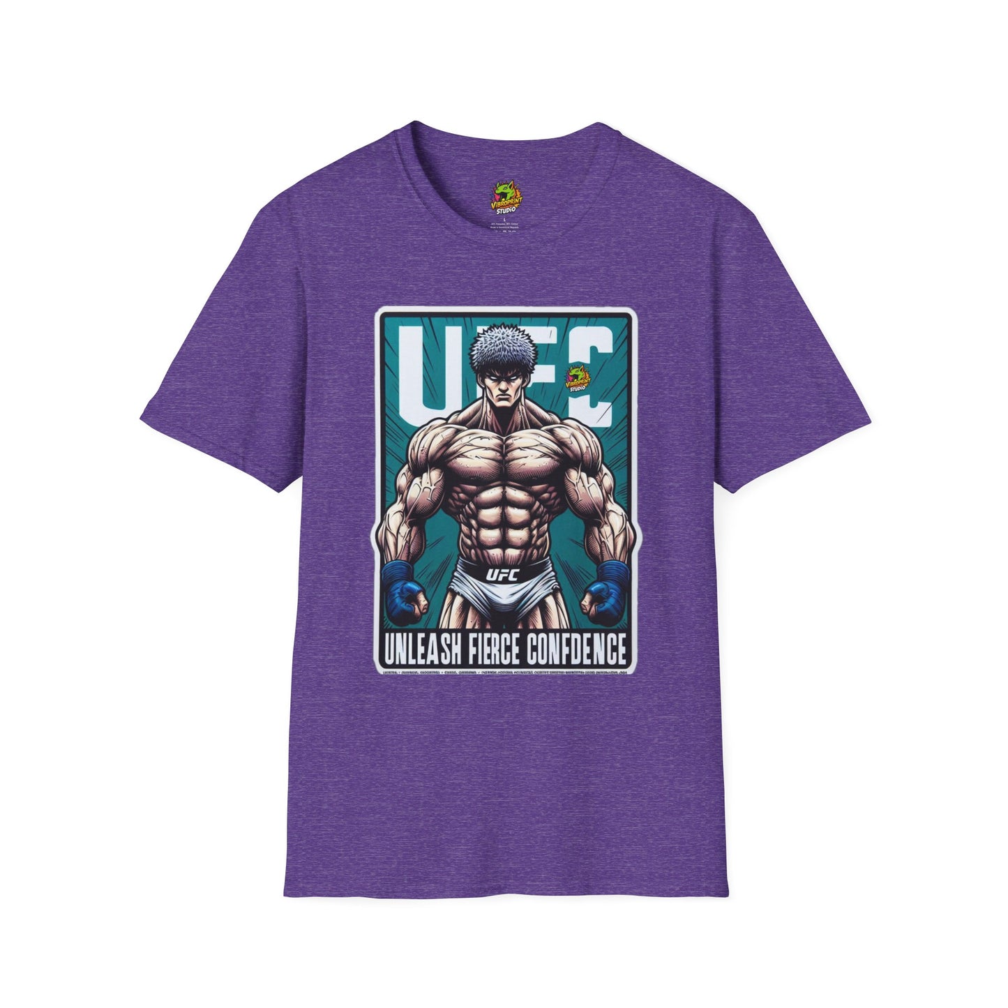 | - UFC T Shirt | Unleash Fierce Confidence | UFC Tee for Gym and Baki Anime Fans - custom-made. limited stock. Order yours now and stand out with this exclusive piece!