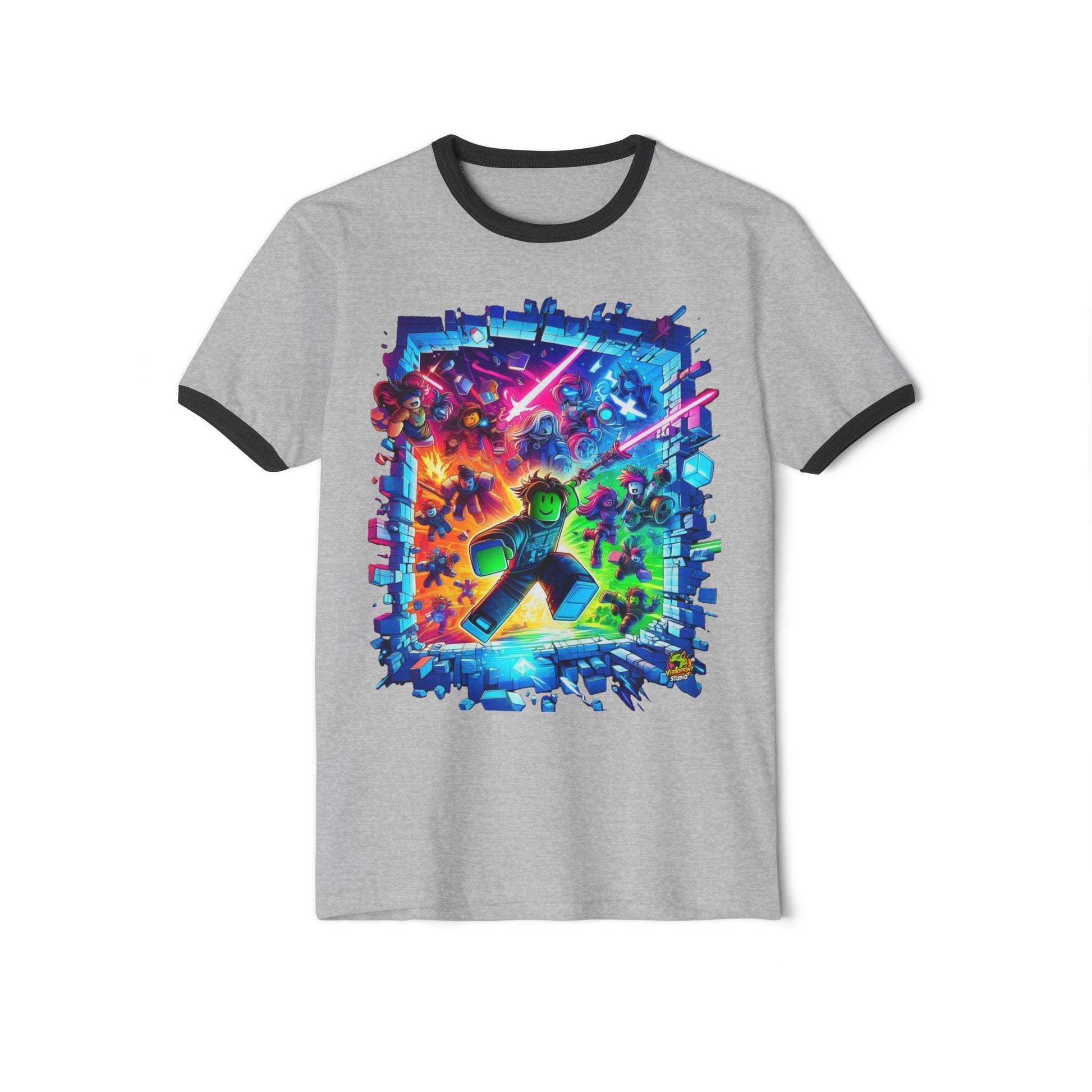 Roblox T Shirt for All Ages | Roblox Graphic Tee for Adults & Kids | Roblox Fan Apparel - High Quality Image