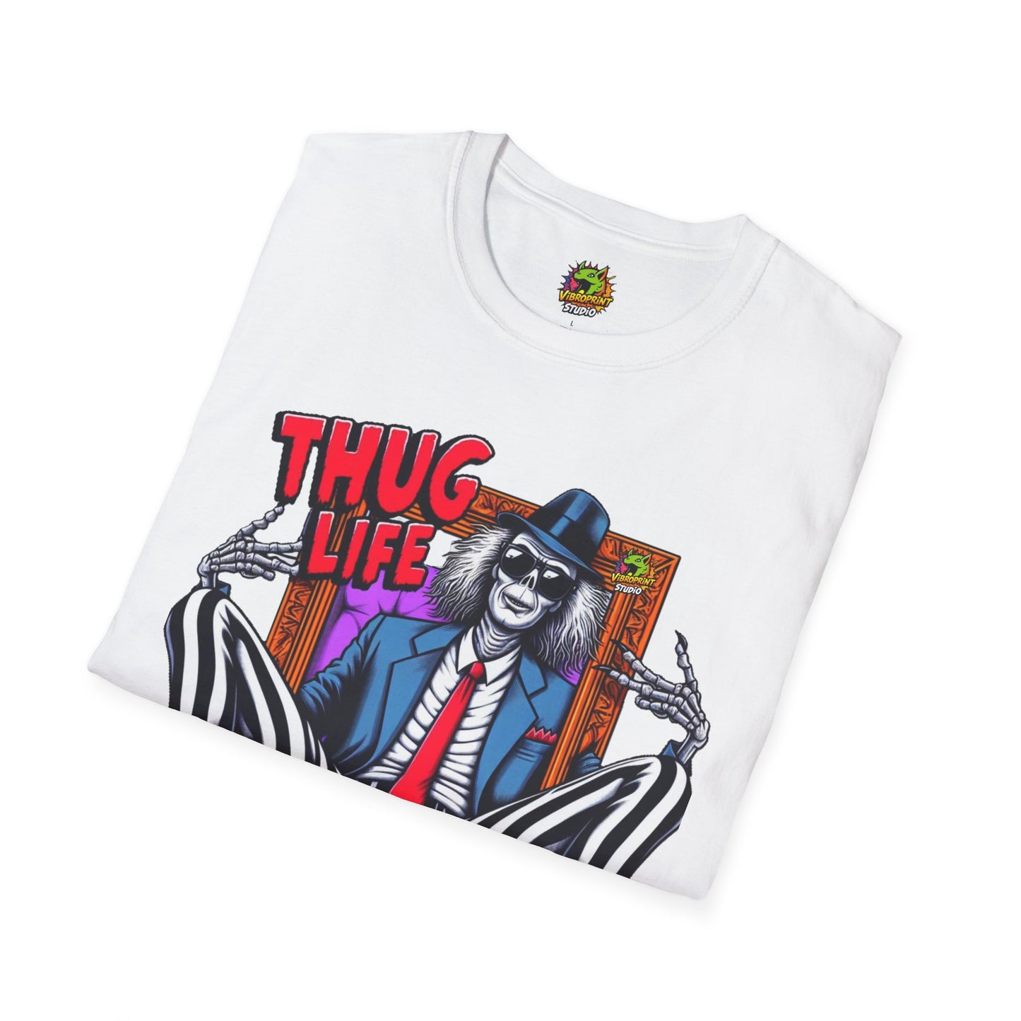 Classic - Beetlejuice Shirt | Thug Life Halloween Tee | Classic Beetlejuice T-Shirt for Fans - custom-made. perfect gift idea. Order yours now and stand out with this exclusive piece!