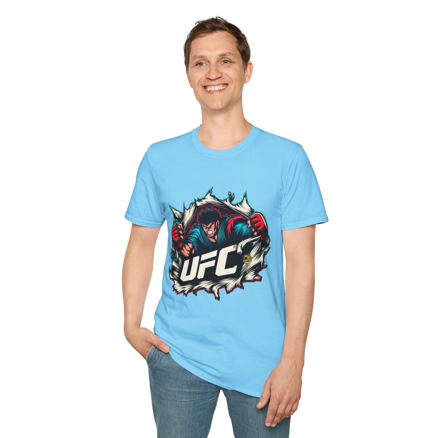 UFC T Shirt | Unleash Fierce Confidence | UFC Tee for Gym & Anime Fans