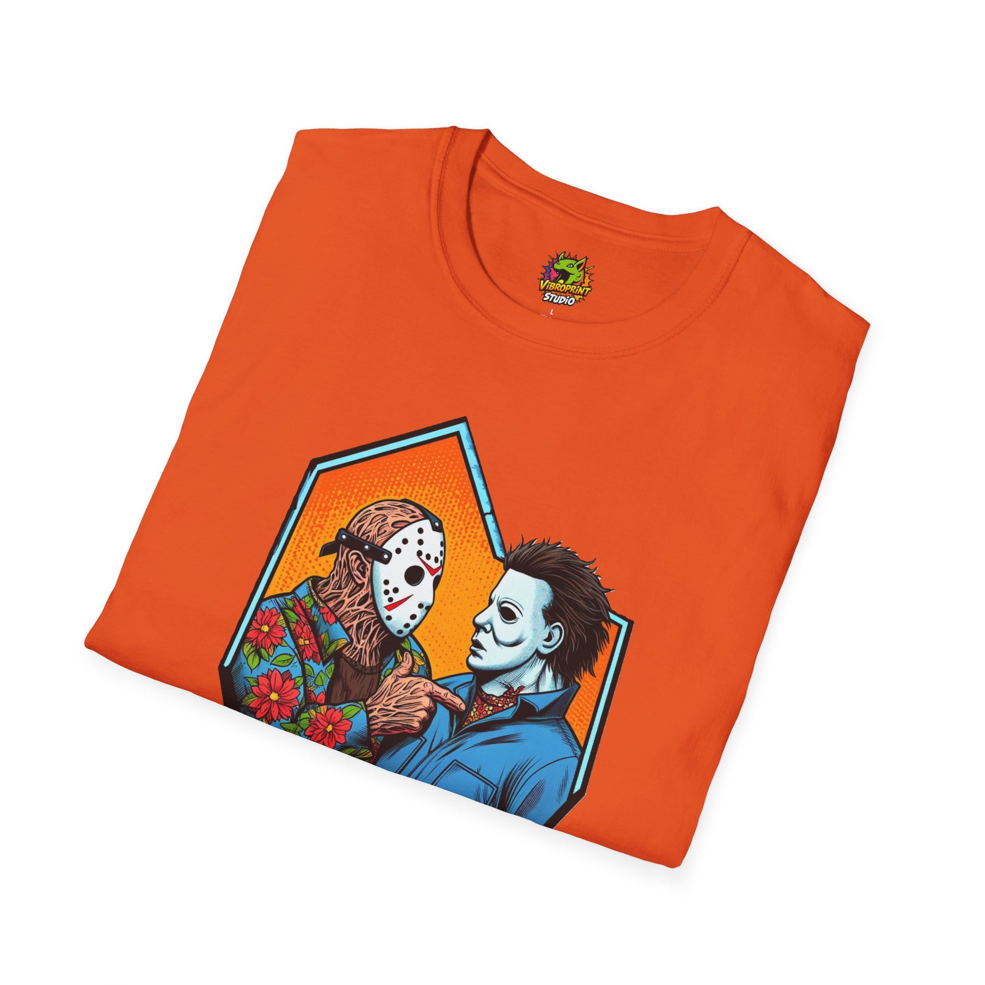 Funny - Michael Myers Vintage Shirt | Jason & Michael Funny Horror Tee - premium material. limited stock. Order yours now and stand out with this exclusive piece!