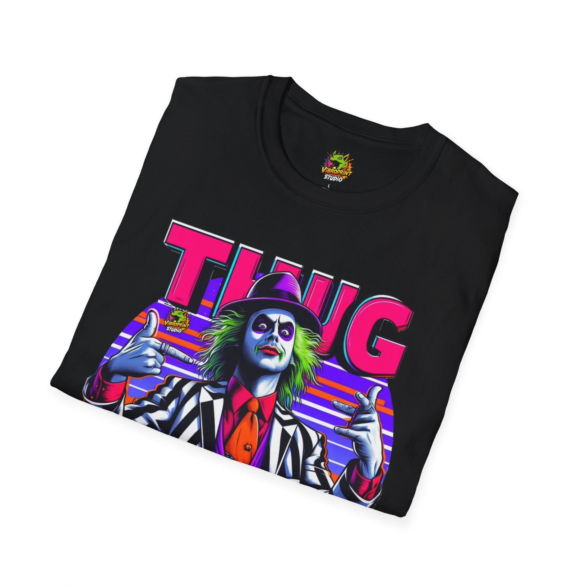 | - Beetlejuice Shirt | Thug Life Graphic Shirt | Funny Halloween Beetlejuice Tee - custom-made. perfect gift idea. Order yours now and stand out with this exclusive piece!