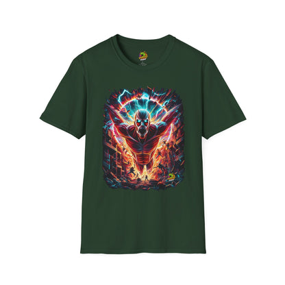 Attack - Eren Yeager Titan’s Resolve Tee | Official Attack on Titan Shirt | - premium material. perfect gift idea. Order yours now and stand out with this exclusive piece!