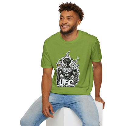 UFC T Shirt | Unleash Fierce Confidence | Motivational UFC Tee with Baki Anime Influence