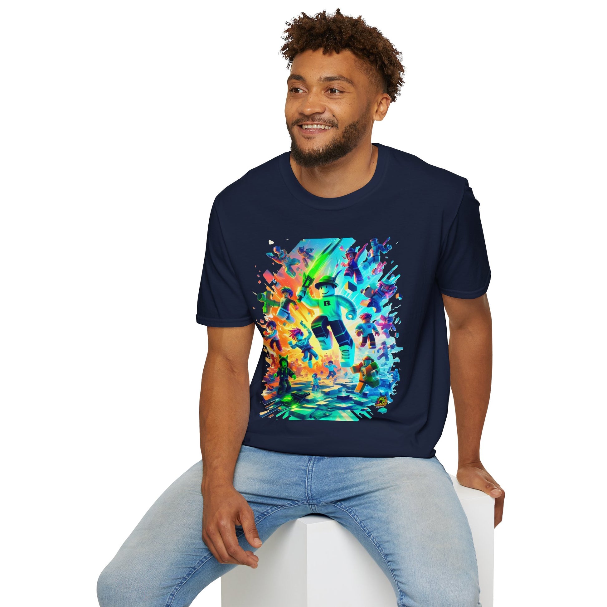 Idea - Trendy Roblox Graphic T-Shirt for Boys & Girls | Roblox Clothing for Kids | Roblox Game Inspired Tee | Roblox Gift Idea - premium material. limited stock. Order yours now and stand out with this exclusive piece!