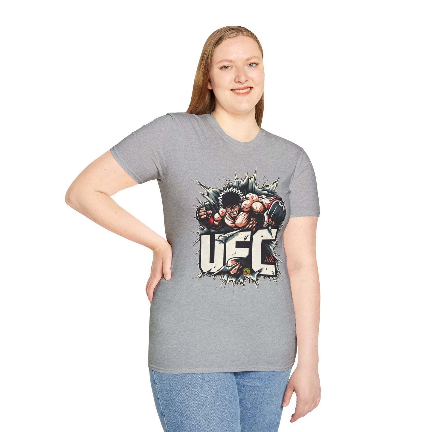 Halloween graphic tee - UFC T Shirt | Unleash Fierce Confidence | UFC Tee Shirts for Gym & Anime Lovers - gift for horror fans. perfect Halloween gift for fans of horror culture. Order yours now and stand out with this exclusive piece!