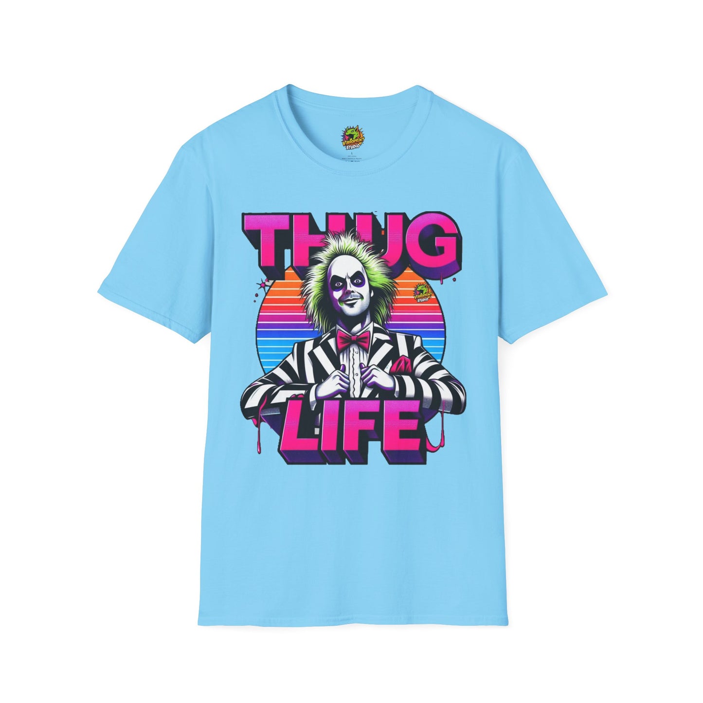 Funny - Beetlejuice Shirt | Thug Life Inspired T-Shirt | Halloween Horror Graphic Tee | Funny Beetlejuice Shirt - premium material. limited stock. Order yours now and stand out with this exclusive piece!