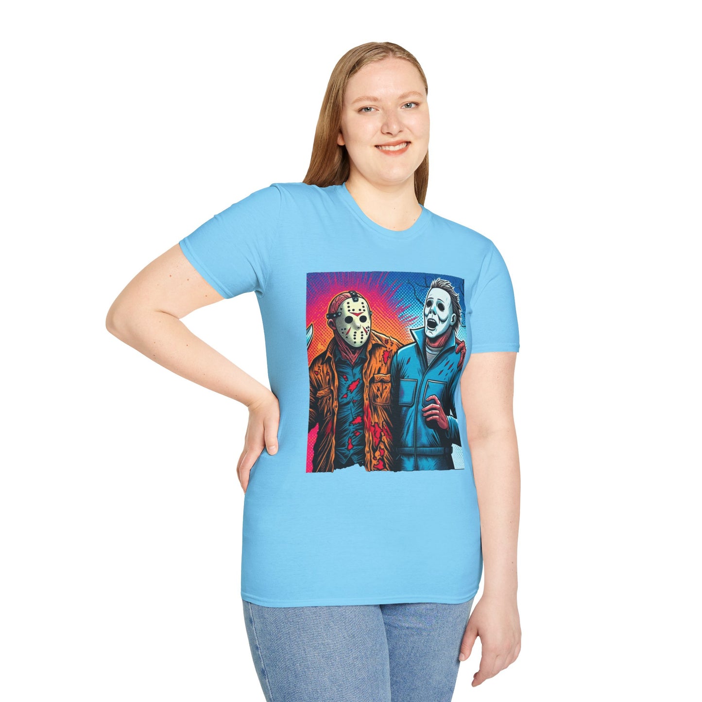 Jason Voorhees & Michael Myers Shirt | Funny Vintage Halloween Tee