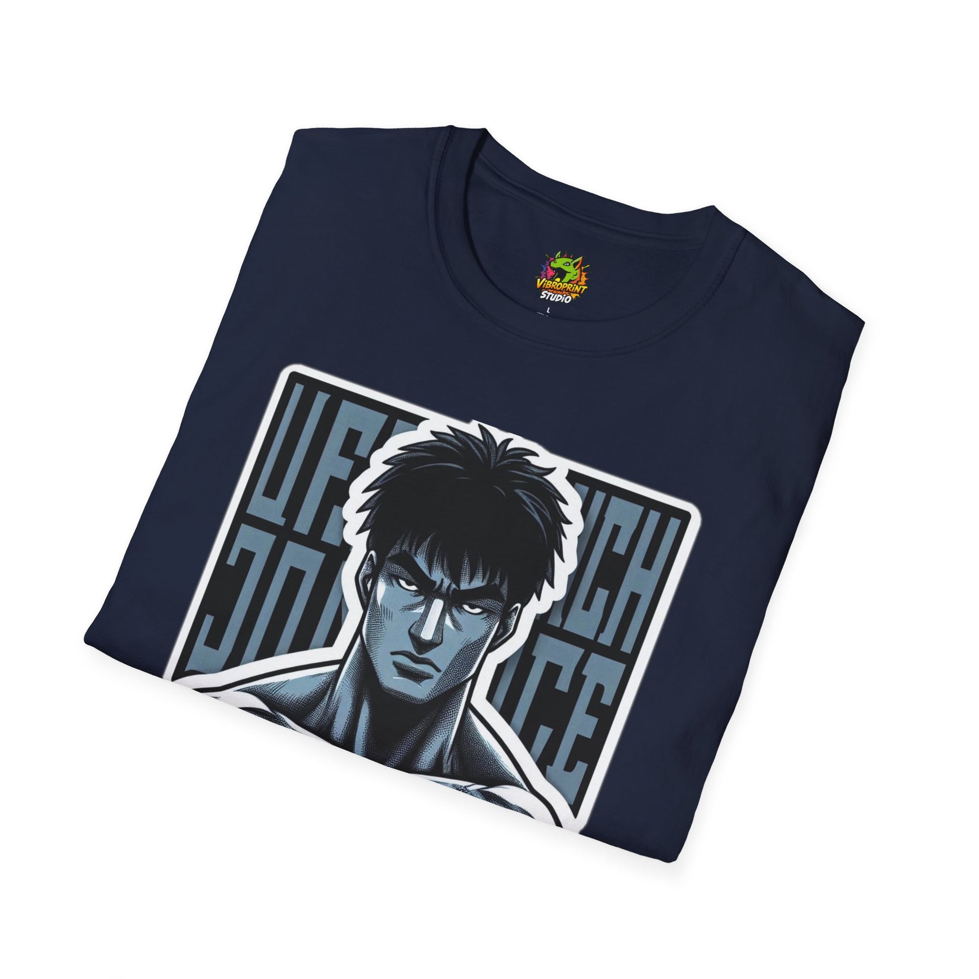 horror-themed apparel - UFC T Shirt | Unleash Fierce Confidence | UFC Tee with Baki Anime T Shirt for motivation Inspiration - exclusive artwork. premium horror movie t-shirt for spooky occasions. Order yours now and stand out with this exclusive piece!