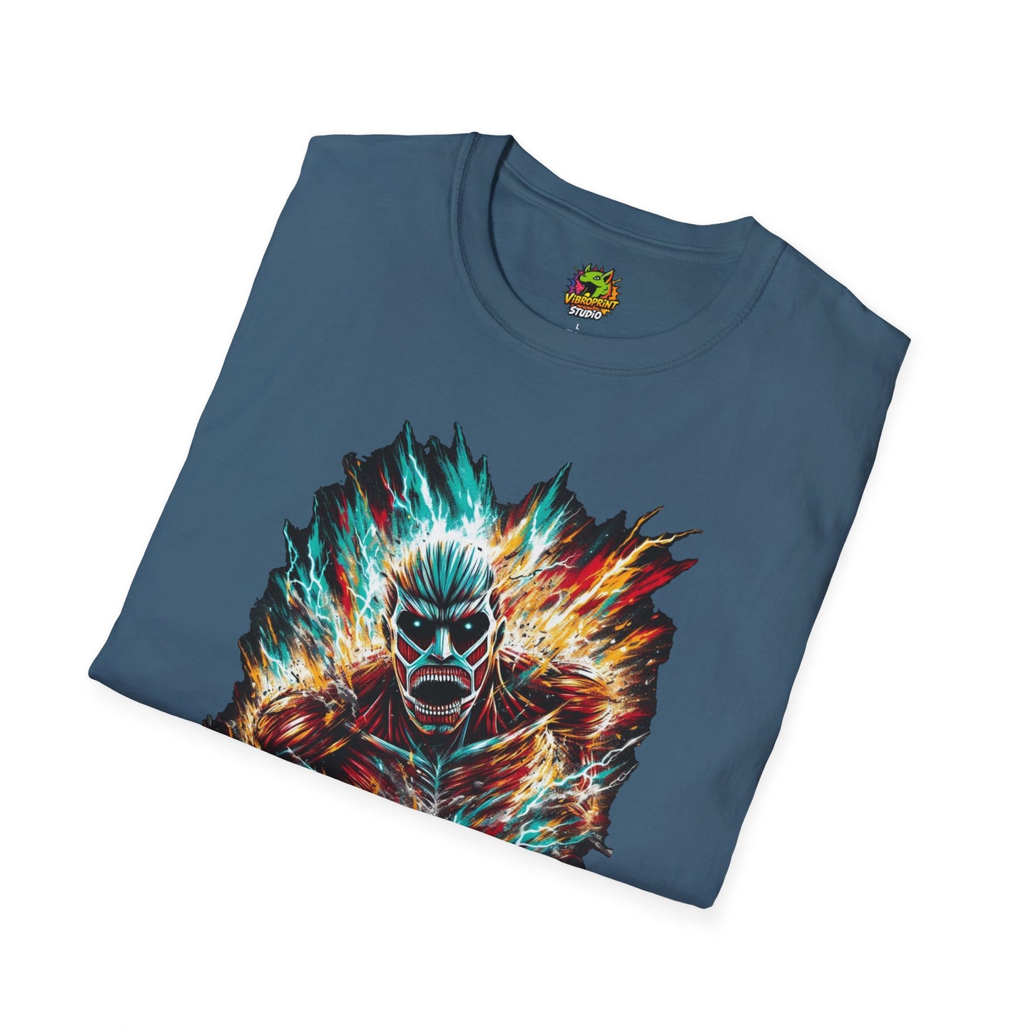 Eren Yeager Titan’s Power Tee | Attack on Titan Shirt | Shingeki no - VibroPrint Studio