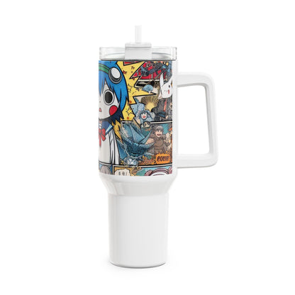 for - Stanley cup | Colorful Anime and Geek Tumbler for Gamers | Pop Culture Drinkware - premium material. limited stock. Order yours now and stand out with this exclusive piece!