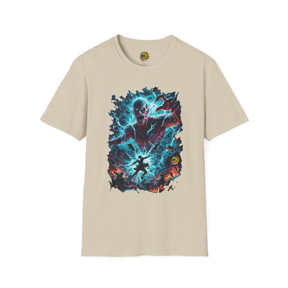 Shirt - Eren Yeager Titan’s Wrath Unleashed Tee | Attack on Titan Shirt | - premium material. limited stock. Order yours now and stand out with this exclusive piece!