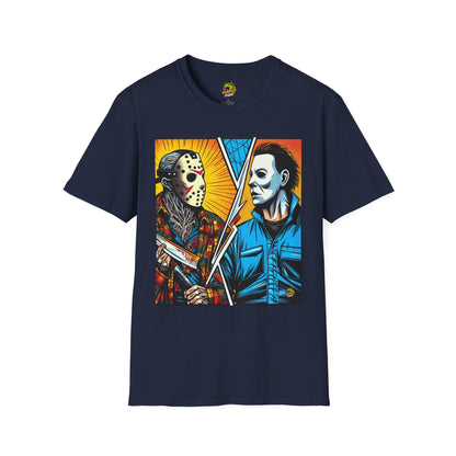 Michael - Jason & Michael Halloween Shirt | Funny Vintage Horror Tee - custom-made. limited stock. Order yours now and stand out with this exclusive piece!