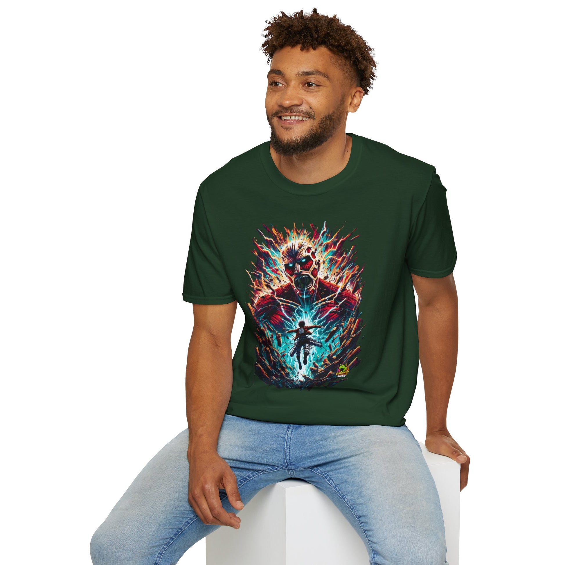 Eren Yeager Titan’s Final Stand Tee | Attack on Titan Shirt | - VibroPrint Studio