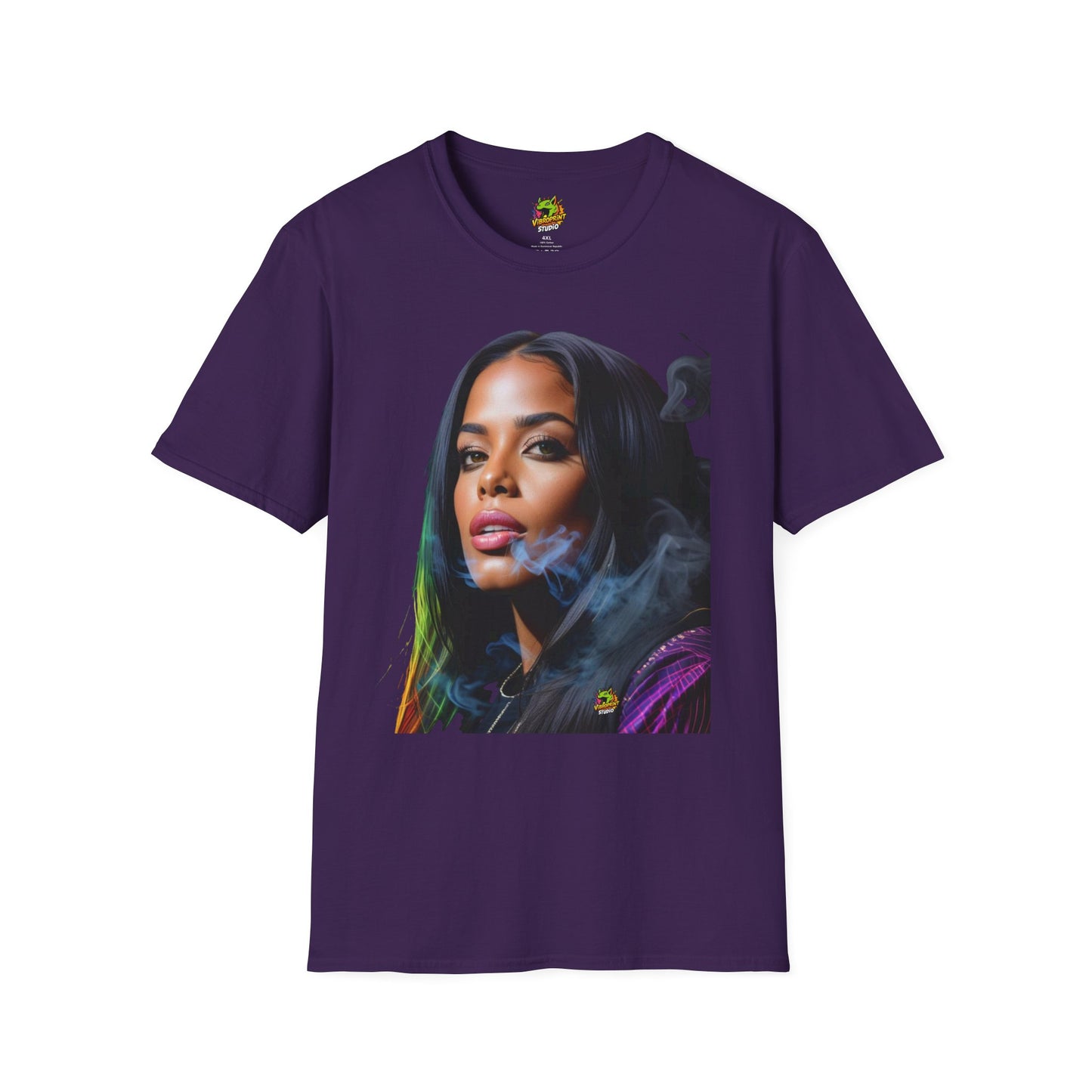 Tribute - Aaliyah shirt | Tribute to the Queen of Urban Pop | Memorial R&B Portrait Tee - custom-made. perfect gift idea. Order yours now and stand out with this exclusive piece!