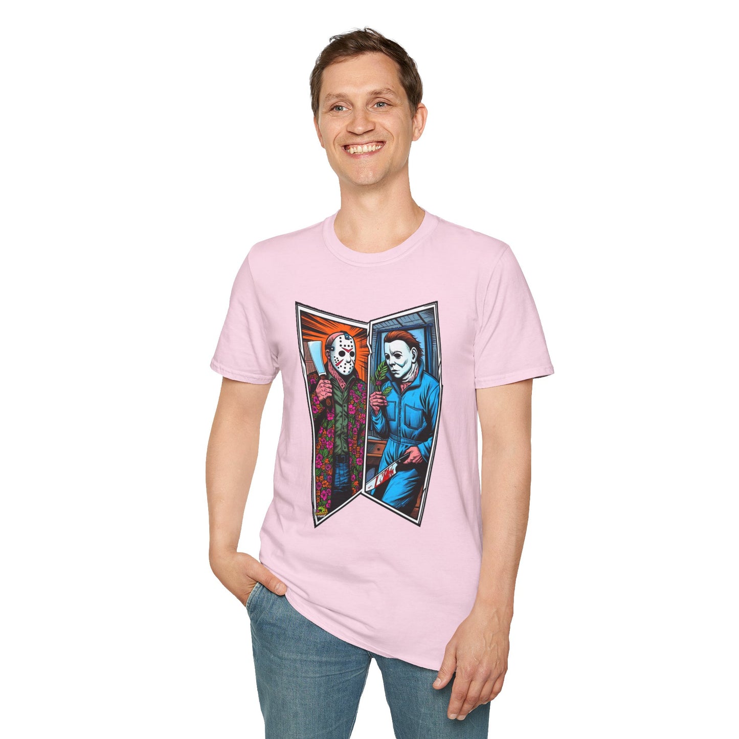 Jason Voorhees & Michael Myers Shirt | Funny Halloween Horror Tee