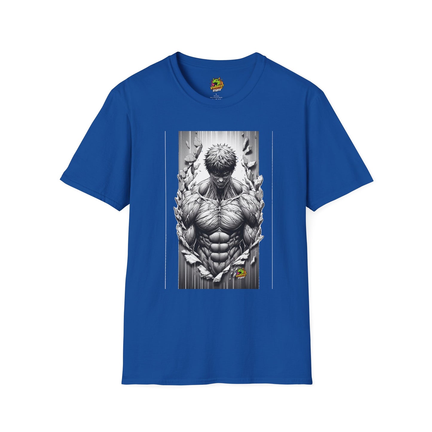 | - UFC T Shirt | Unleash Fierce Confidence | UFC Tee with Baki Anime Influence for Athletes - premium material. perfect gift idea. Order yours now and stand out with this exclusive piece!