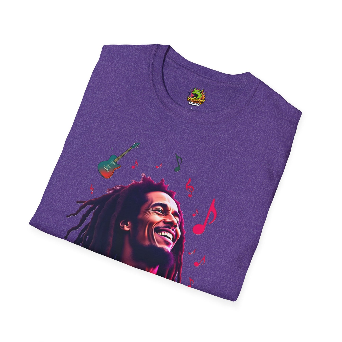 Rasta - Bob Marley T-Shirt - Vibrant Rasta Revolution - premium material. limited stock. Order yours now and stand out with this exclusive piece!