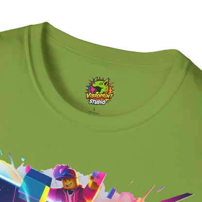 Roblox Avatar T-Shirt for Kids | Unique Roblox Graphic Tee | Roblox Gaming Merch | Cool Gift for Roblox Fans