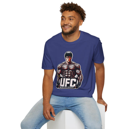 UFC T Shirt | Unleash Fierce Confidence | UFC Tee with Baki Anime Inspiration for Athletes